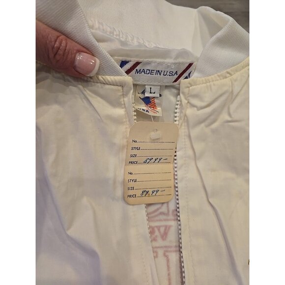 1989 MIKE TYSON CARL WILLIAMS TRUMP PLAZA Don KING ZIP JACKET BOXING Match USA L - Picture 11 of 13